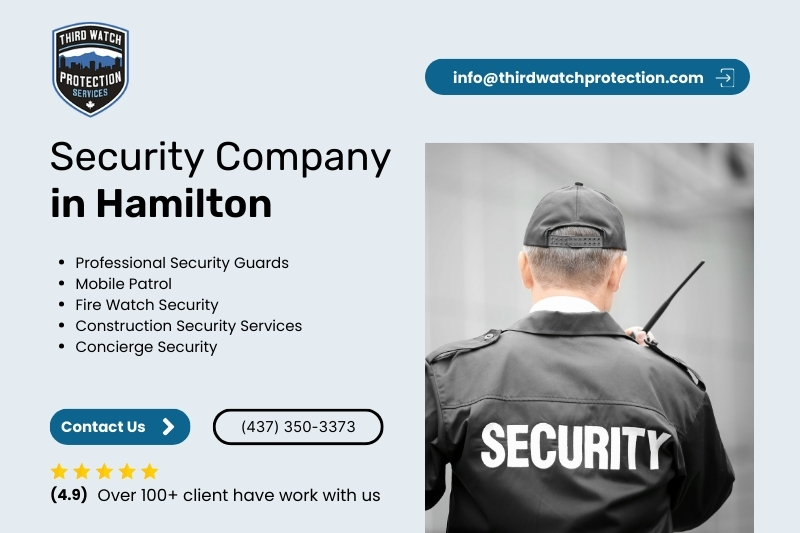 Private Security Company Hamilton